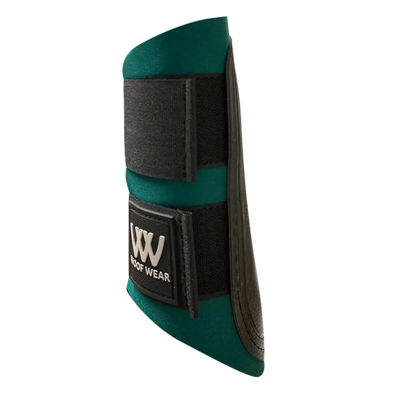 Woof Wear Club Brushing Boots Black/Green